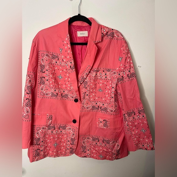 Vicolo pink suit jacket size medium unique - Picture 9 of 10